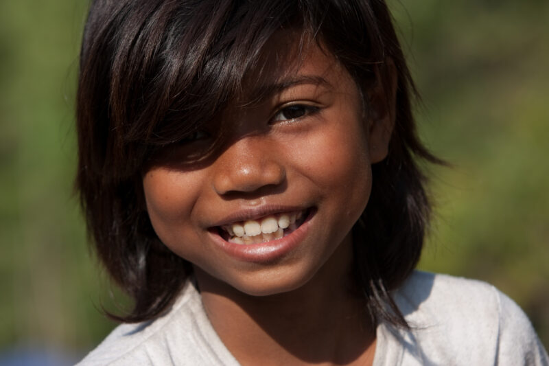 Girl in Cambodia — Stock image of young girl growing up in poverty in rural cambodia — Faces, Cambodia, girl, girls, child