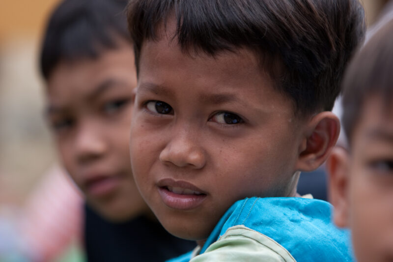 Boy in Cambodia — Stock Image of boy living in poverty in rural Cambodia — Cambodia, child, children, boy, boys