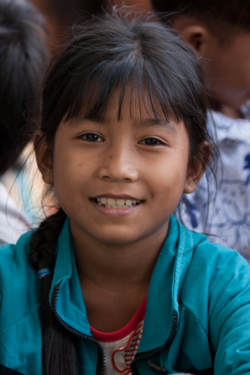 Girl in Cambodia — Stock image of young girl growing up in poverty in rural cambodia — Faces, Cambodia, girl, girls, child