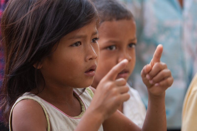 Girl in Cambodia — Stock image of young girl growing up in poverty in rural cambodia — Faces, Cambodia, girl, girls, child