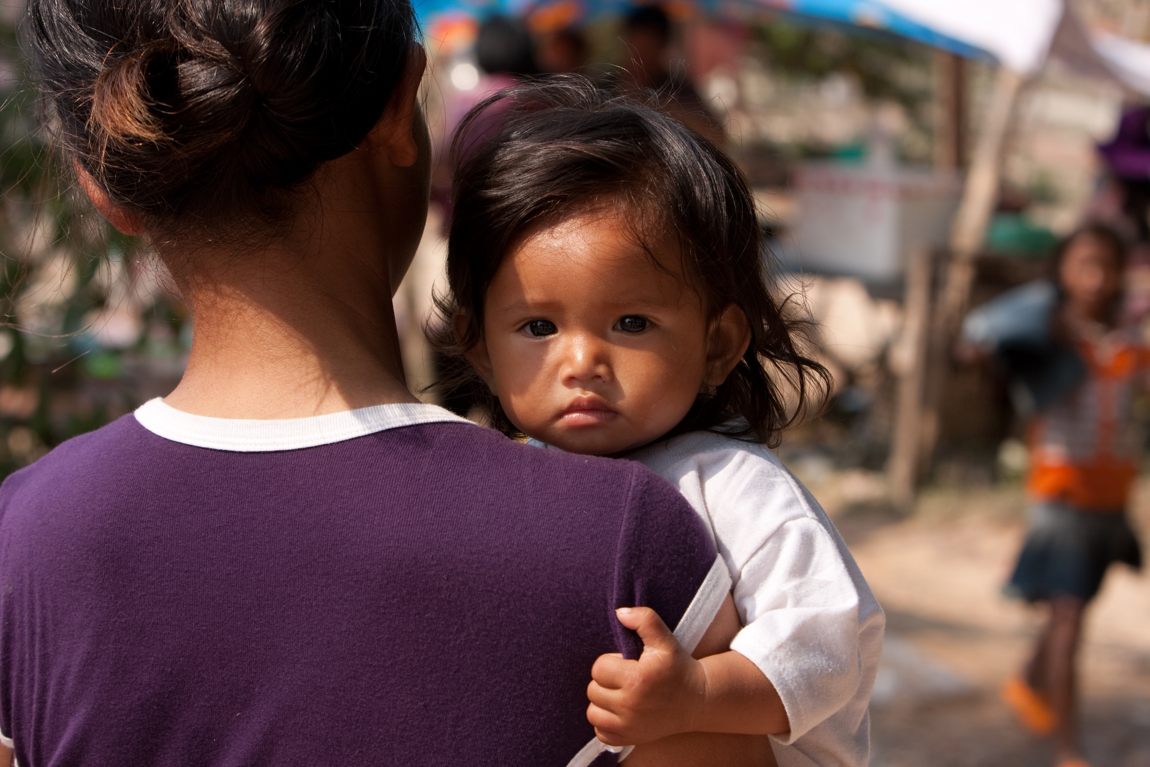 Baby in Cambodia