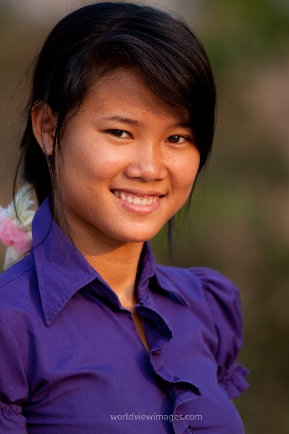 Woman in Cambodia