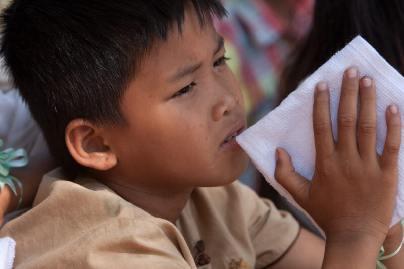 Boy in Cambodia — Stock Image of boy living in poverty in rural Cambodia — Cambodia, child, children, boy, boys