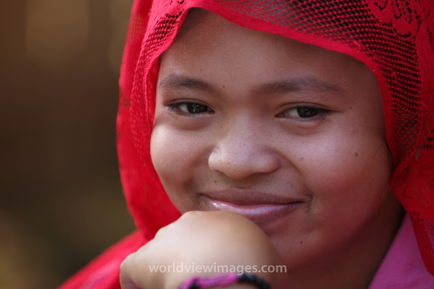 Muslim Woman in Cambodia