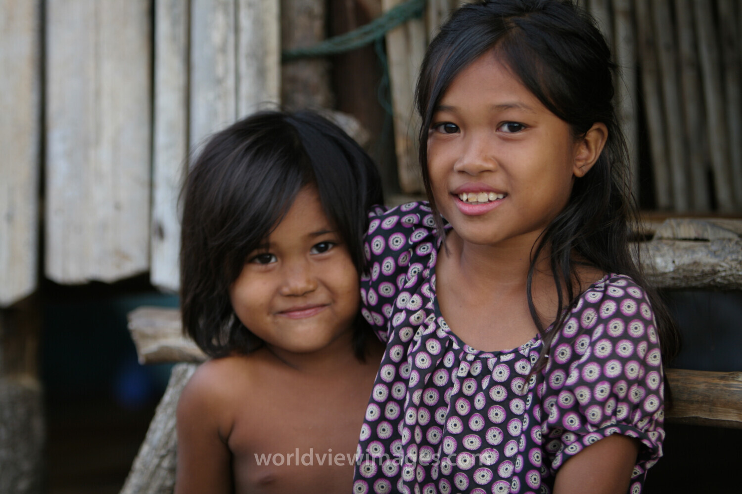 Sisters in Cambodia