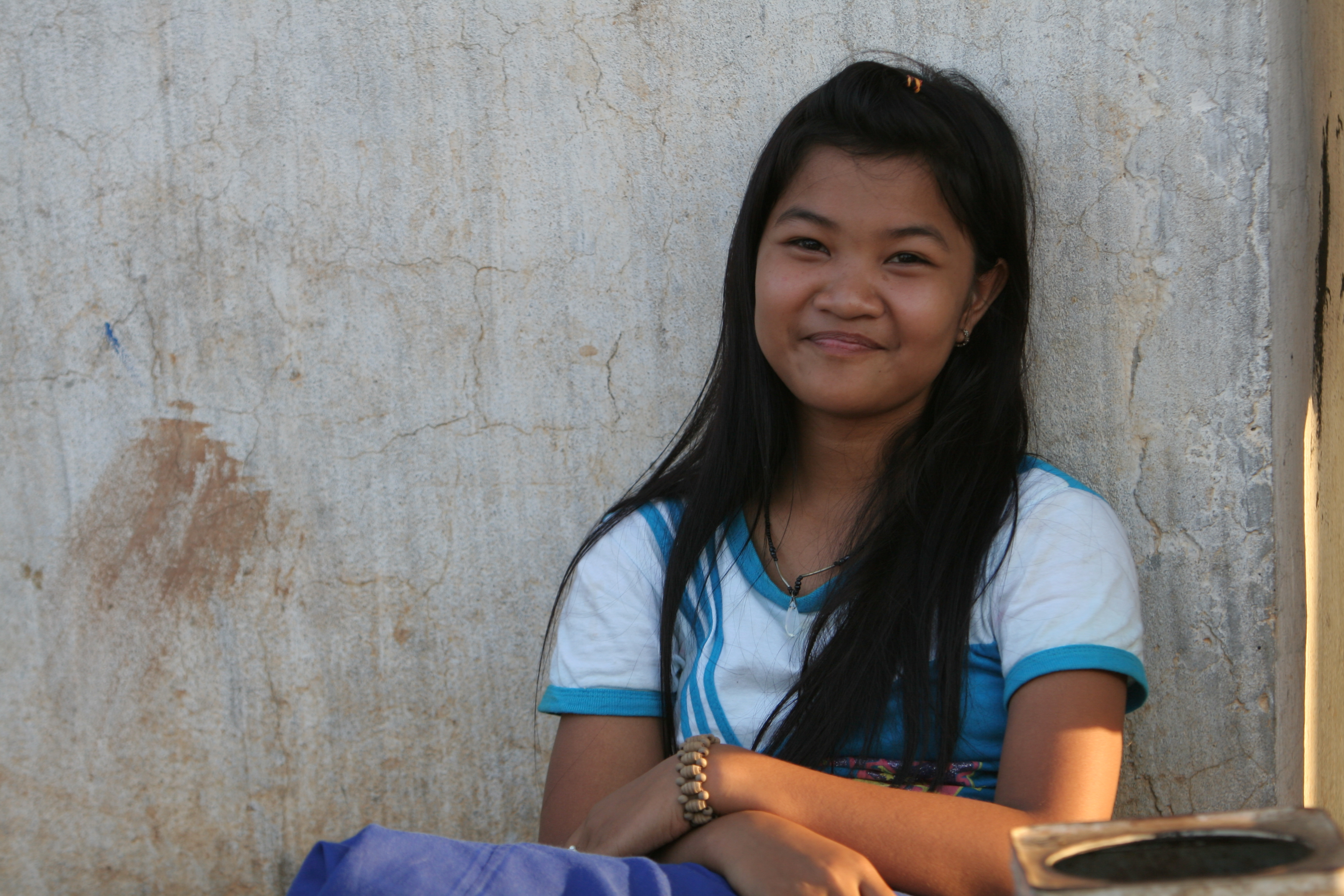Girl Smiles inCambodia