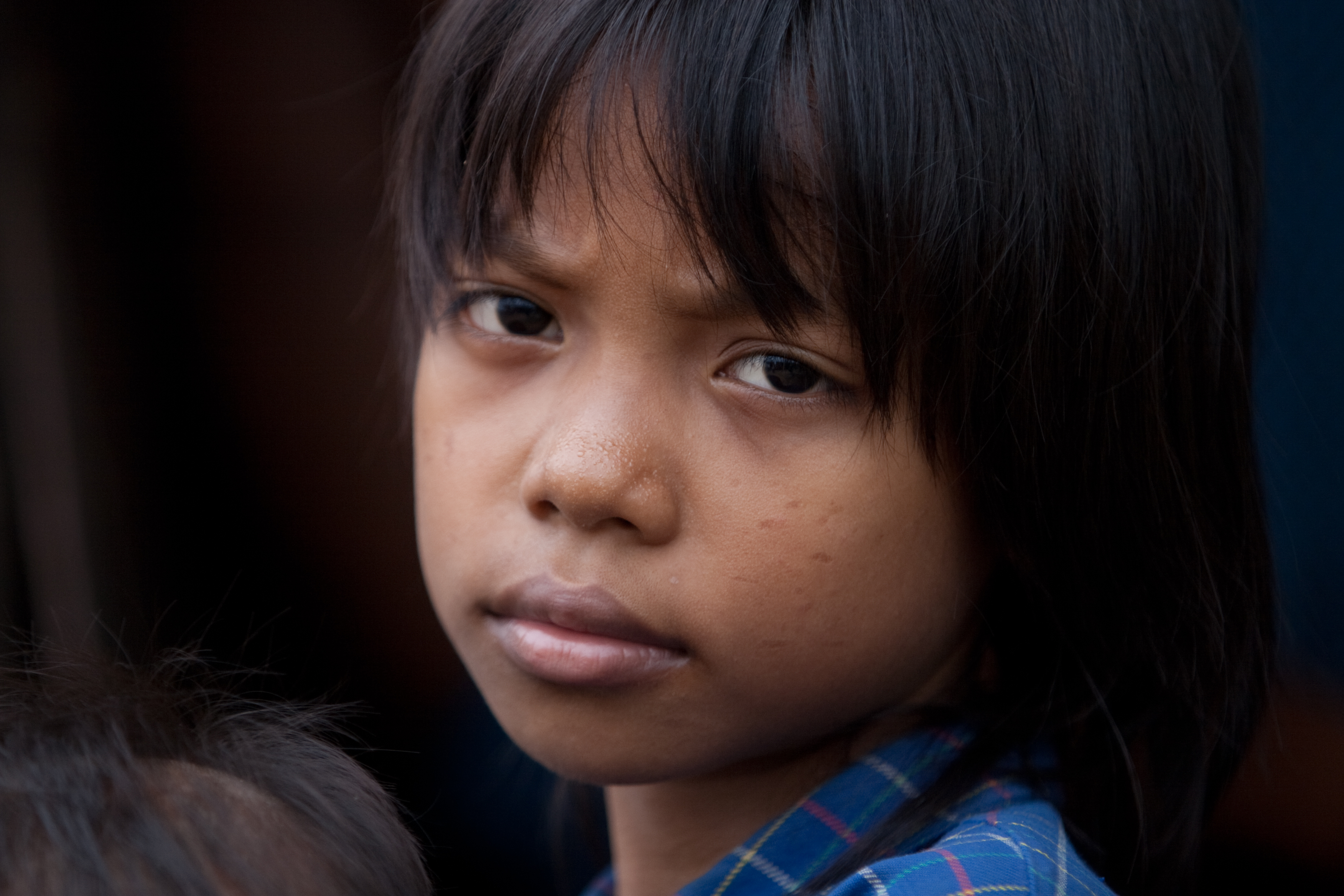 Girl in Poverty in Cambodia