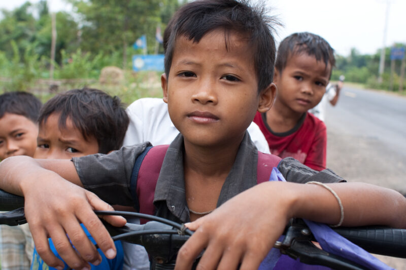 Children of Cambodia — Faces of children growing up in poverty in rural Cambodia — Cambodia, faces, child, children, poor