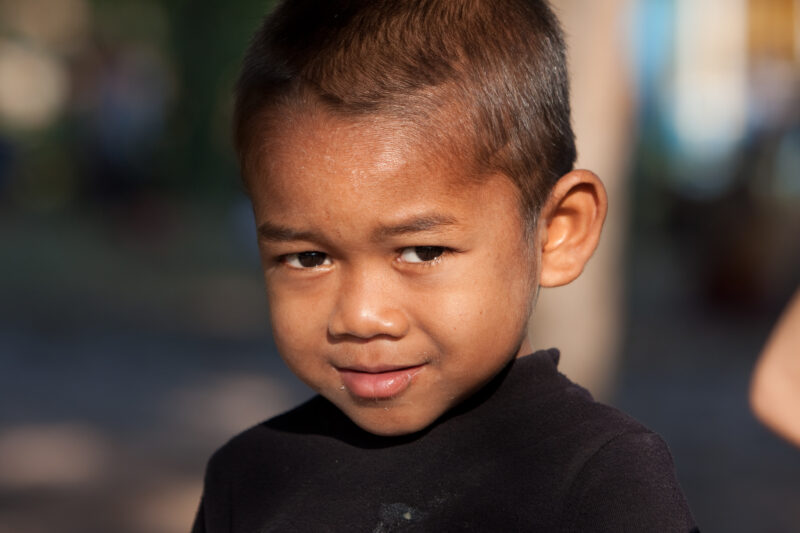 Boy in Cambodia — Stock Image of boy growing up in rural Cambodia — Boy, boys, Cambodia, Khmer, faces
