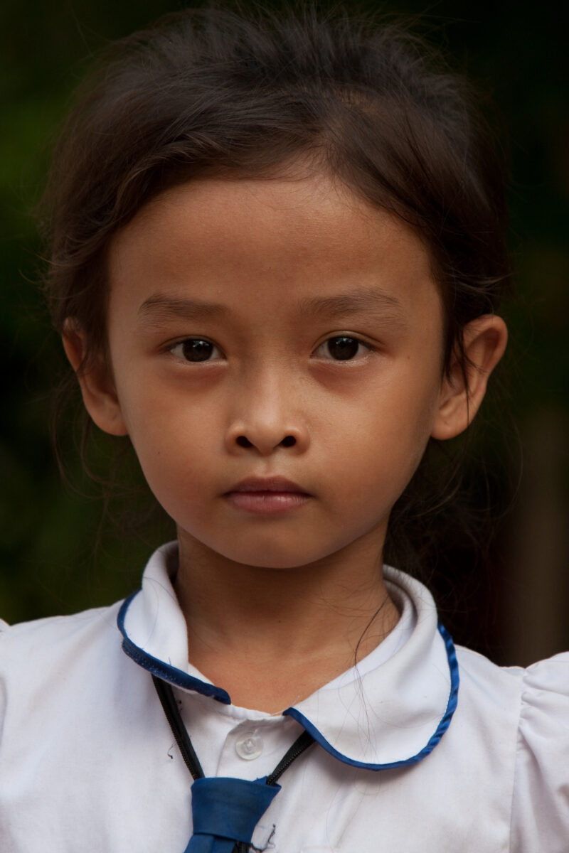 Girl in Cambodia — Stock Imgae of young girl growing up in poverty in rural Cambodia — Cambodia, Khmer, girl, girls, children child