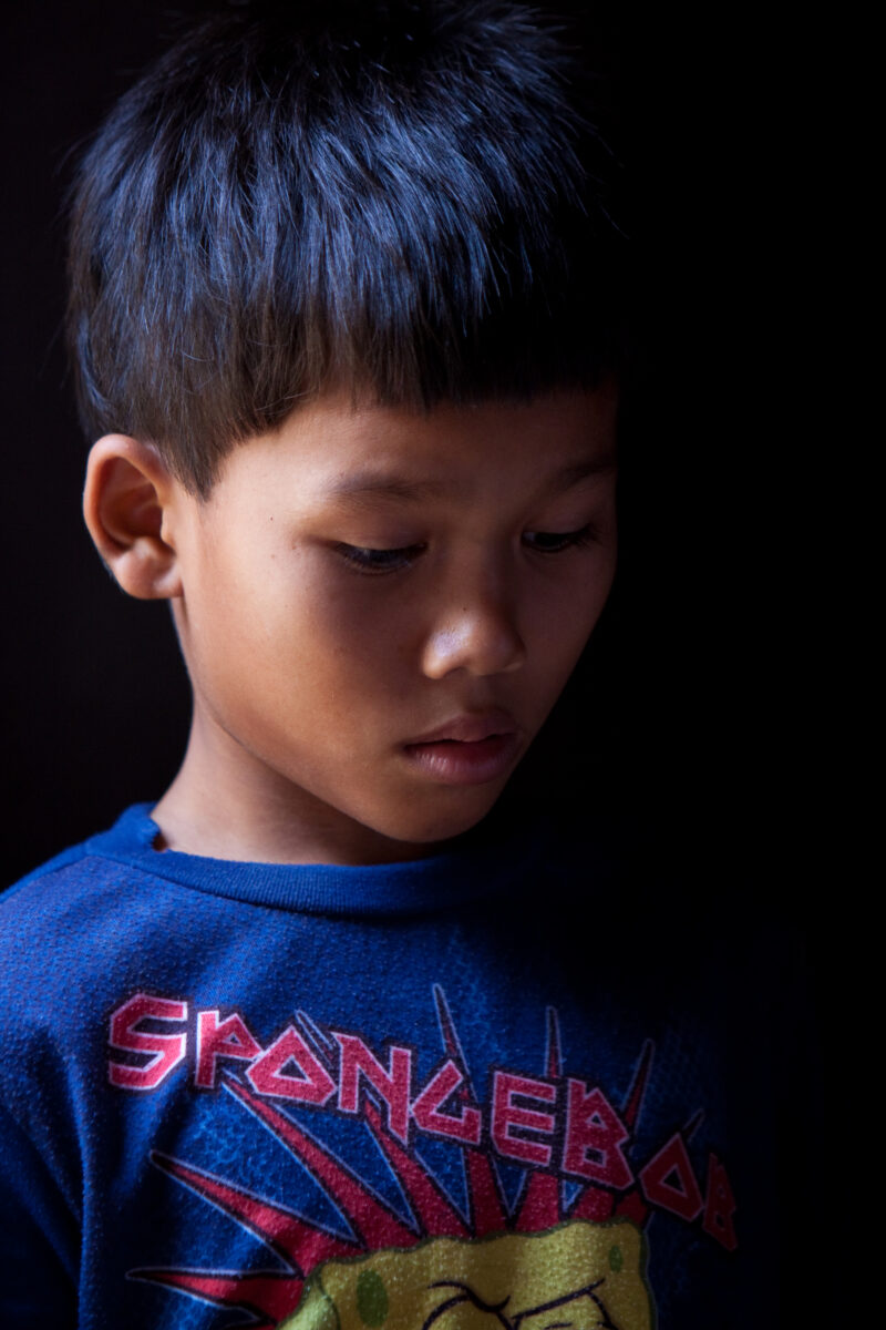 Boy in Cambodia — Stock Image of boy growing up in rural Cambodia — Boy, boys, Cambodia, Khmer, faces