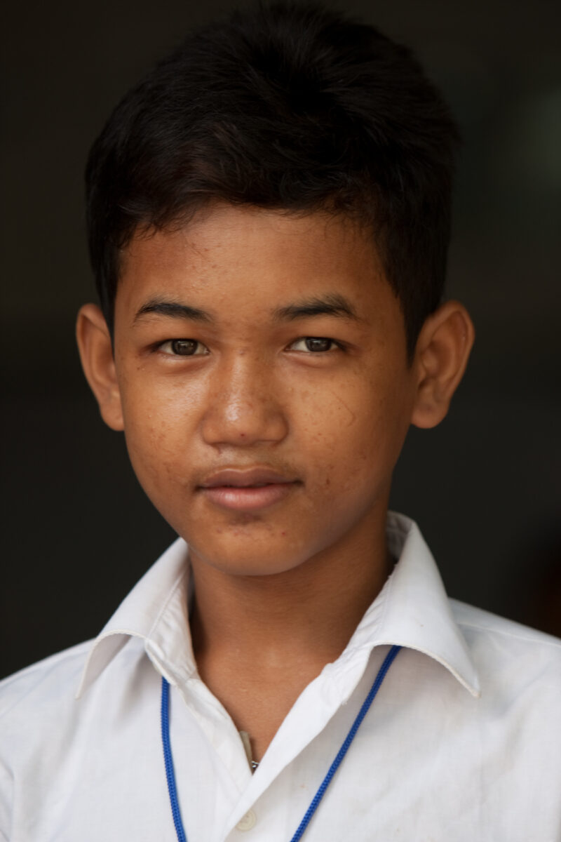 Boy in Cambodia — Stock Image of boy growing up in rural Cambodia — Boy, boys, Cambodia, Khmer, faces