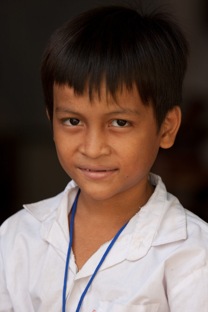 Boy in Cambodia — Stock Image of boy growing up in rural Cambodia — Boy, boys, Cambodia, Khmer, faces
