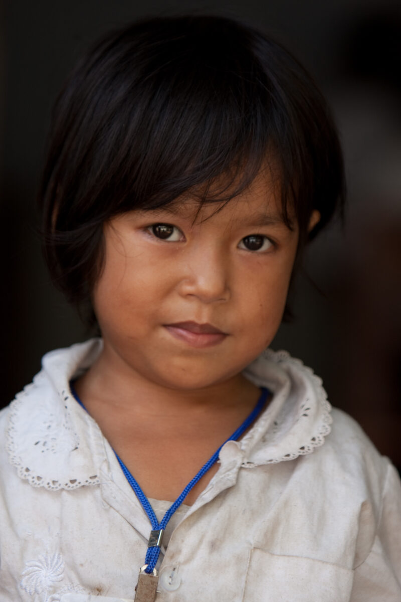 Girl in Cambodia — Stock Imgae of young girl growing up in poverty in rural Cambodia — Cambodia, Khmer, girl, girls, children child