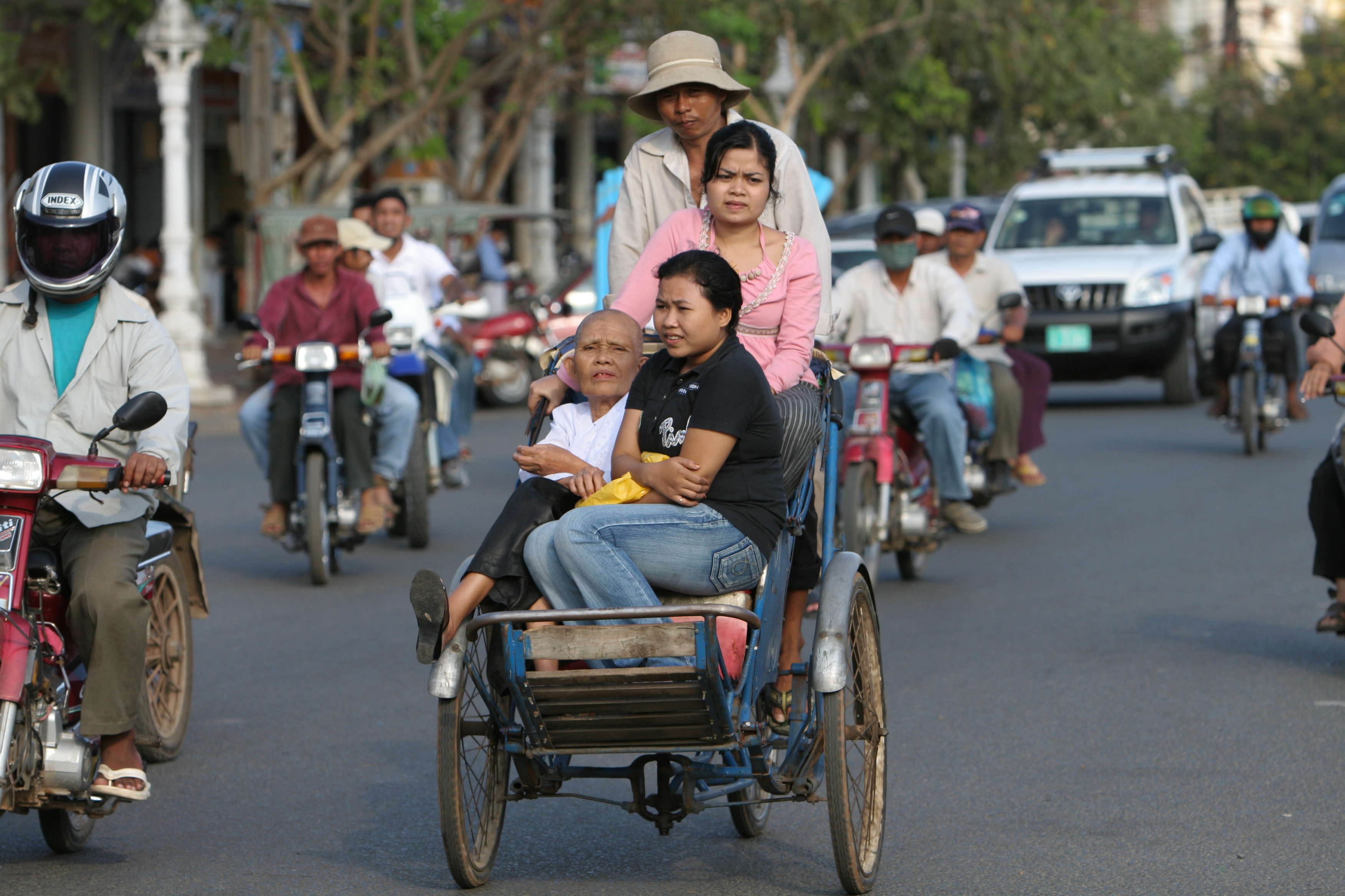 Cyclo Driver in Cambodia