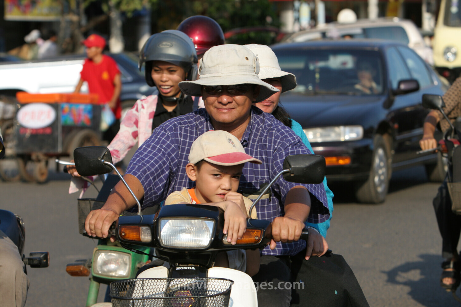 Daily Commute by Moterbike