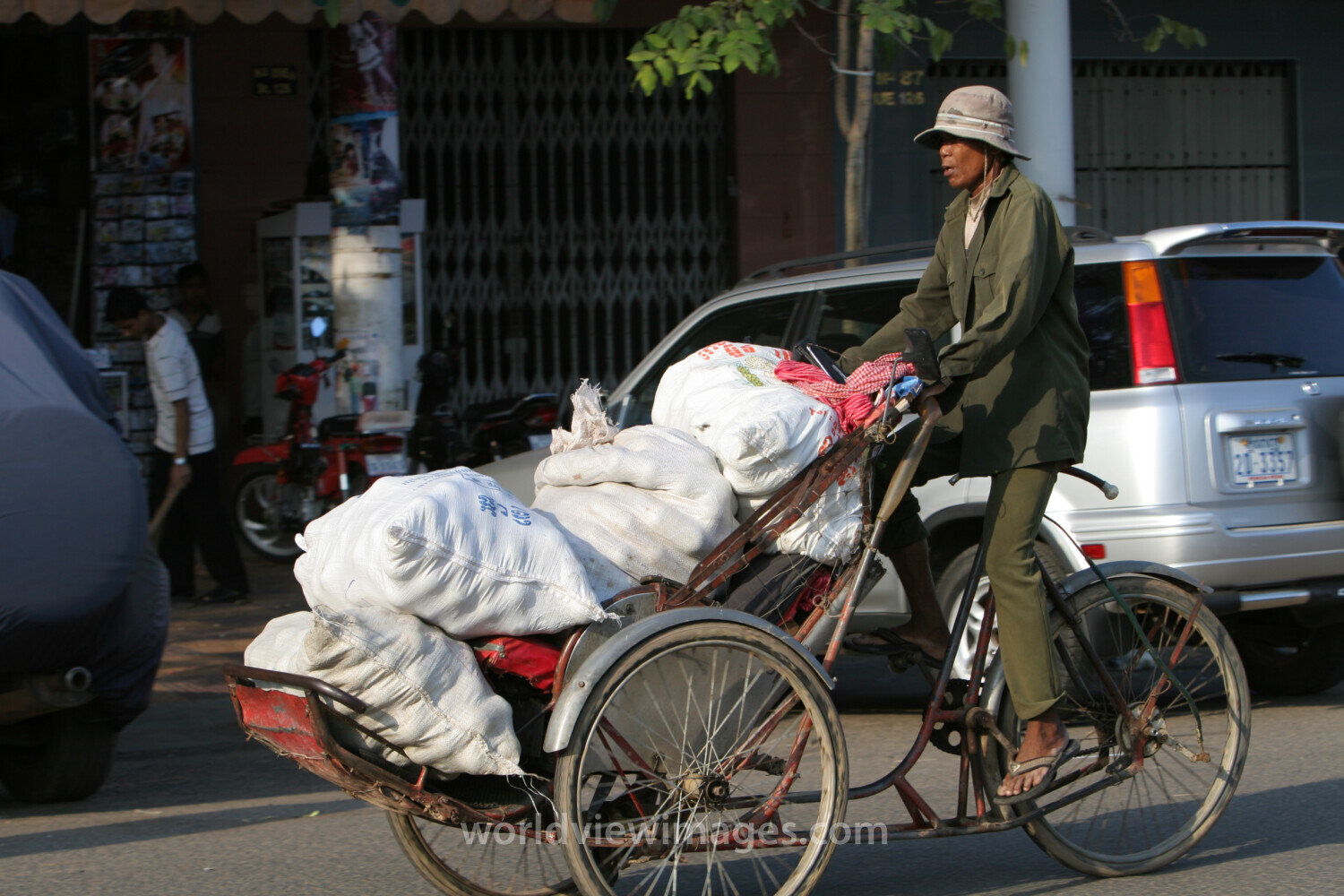 Cyclo Driver in Cambodia
