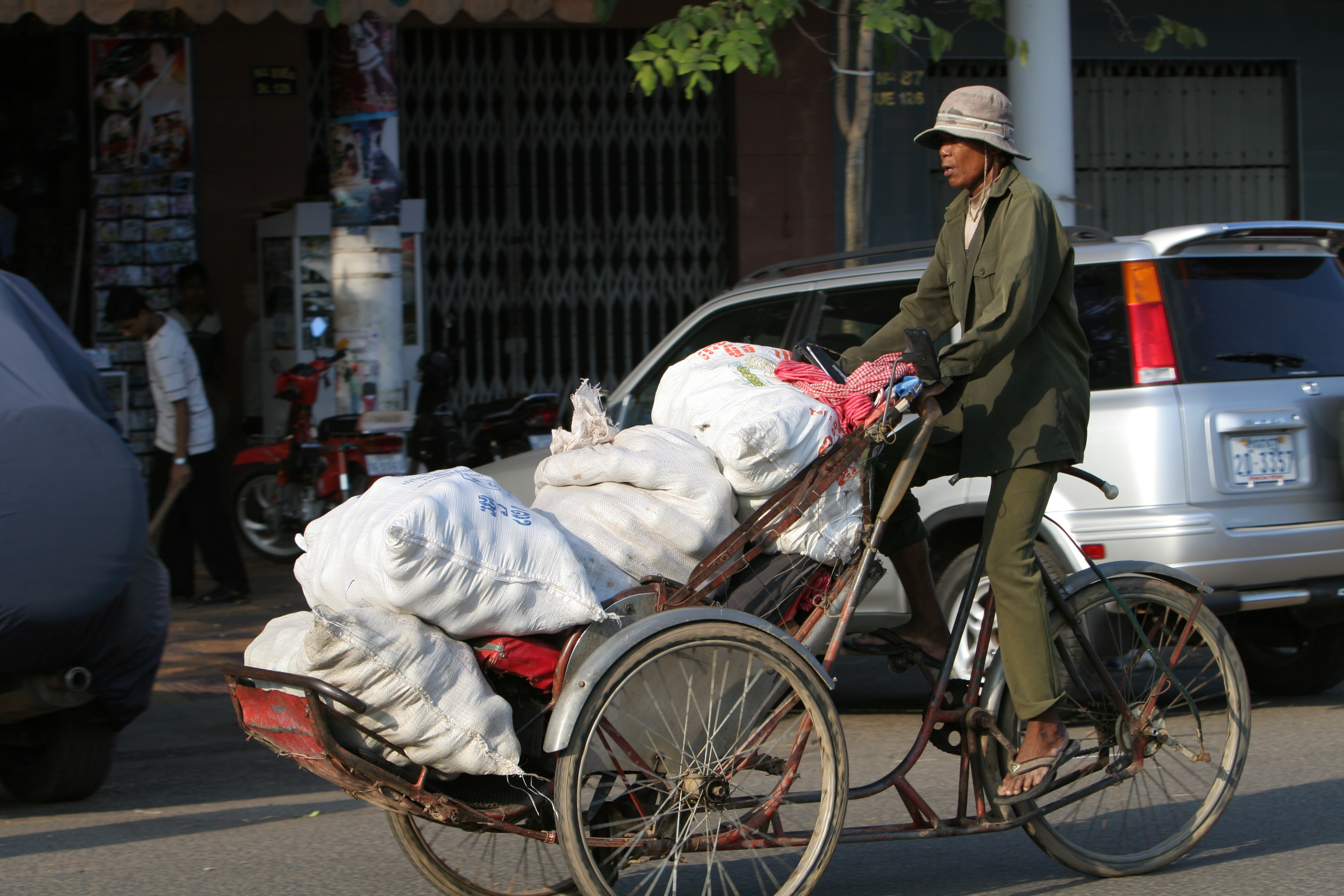 Cyclo Driver in Cambodia