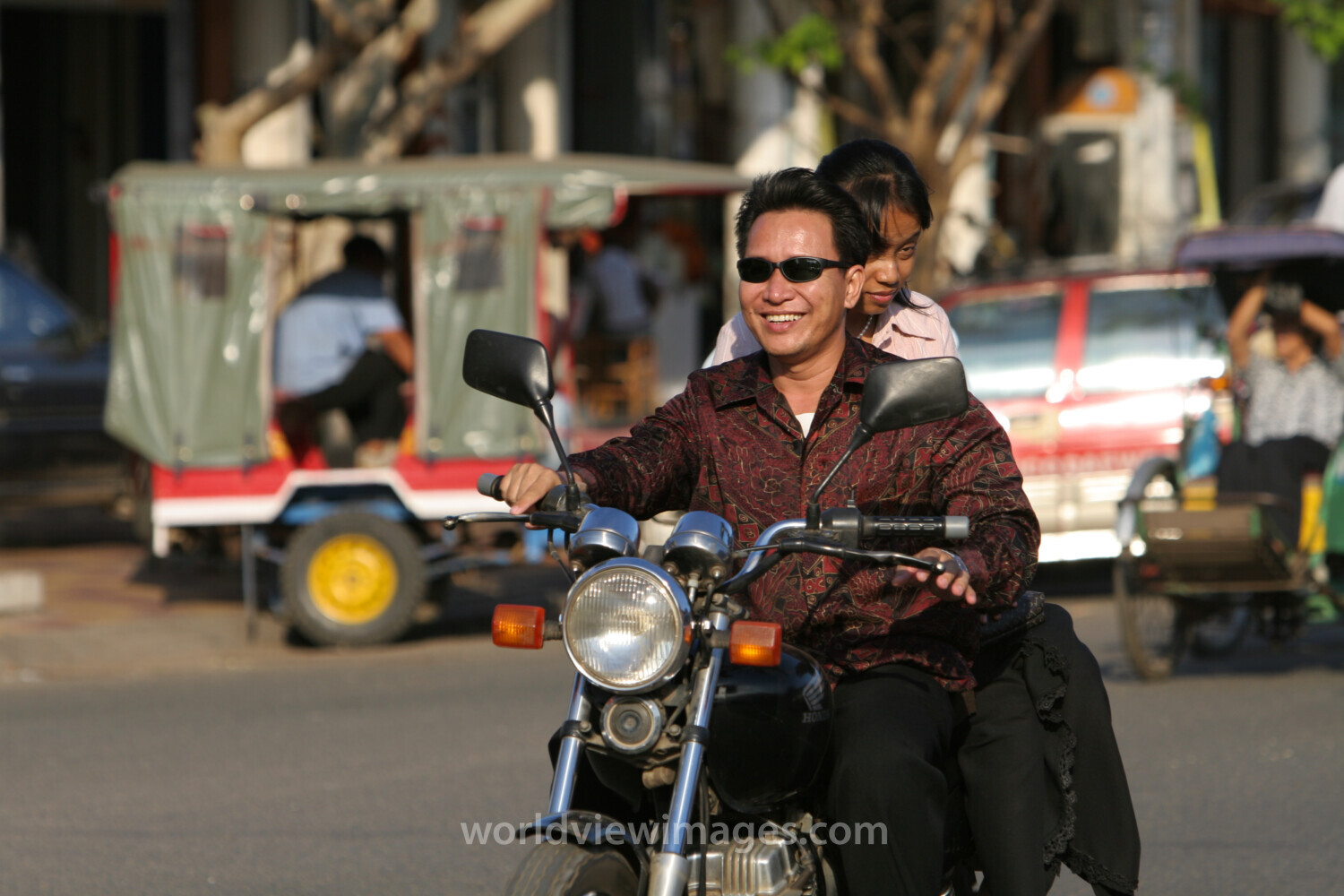 Daily Commute by Moterbike