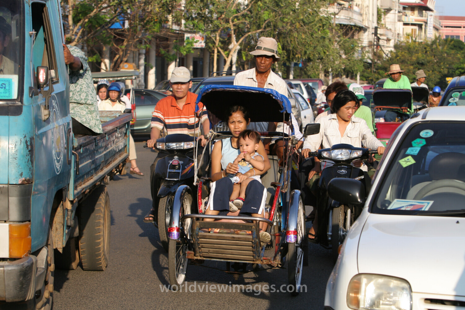 Cyclo Driver in Cambodia