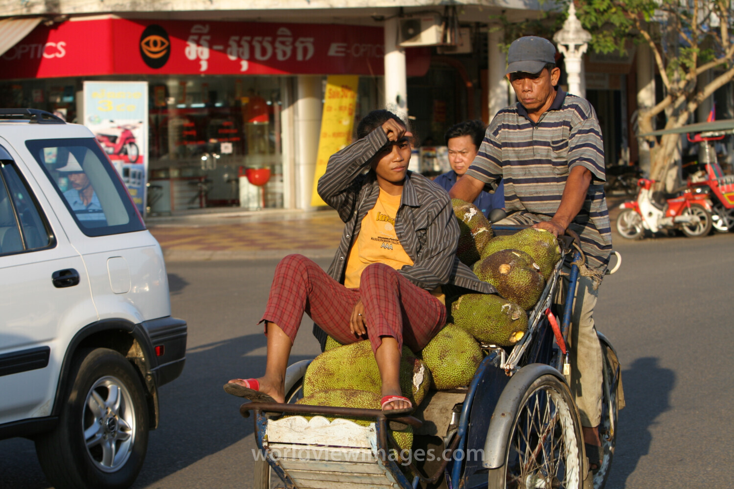 Cyclo Driver in Cambodia