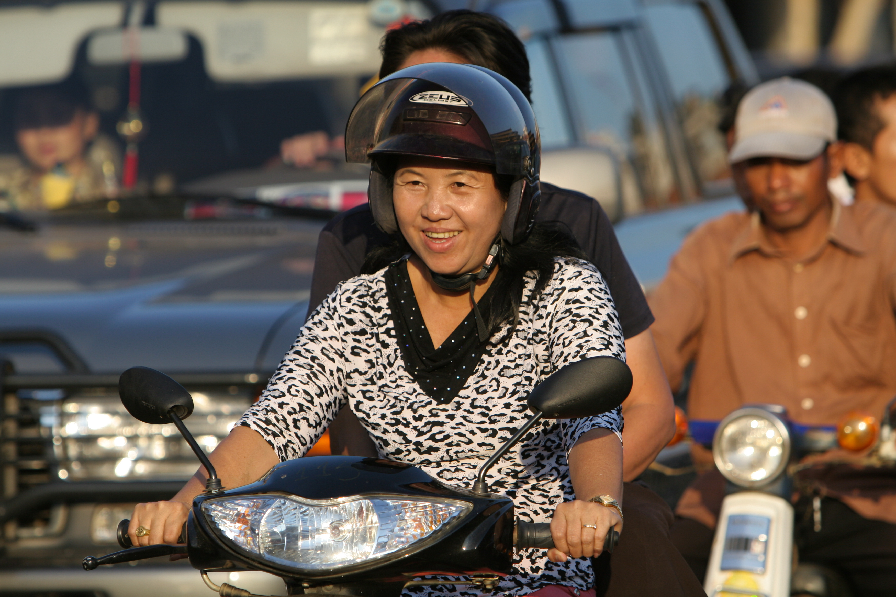 Daily Commute by Moterbike