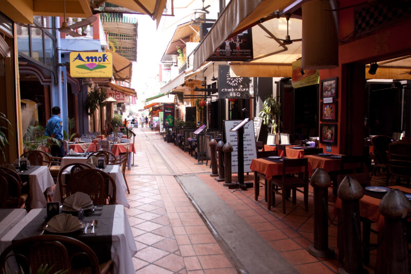 Restaurant in Siem Reap, Cambodia — Cambodia, Siem Reap, Restaurant, food, tourism