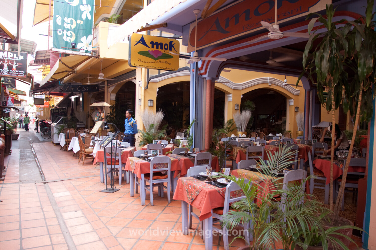 Restaurant in Siem Reap, Cambodia