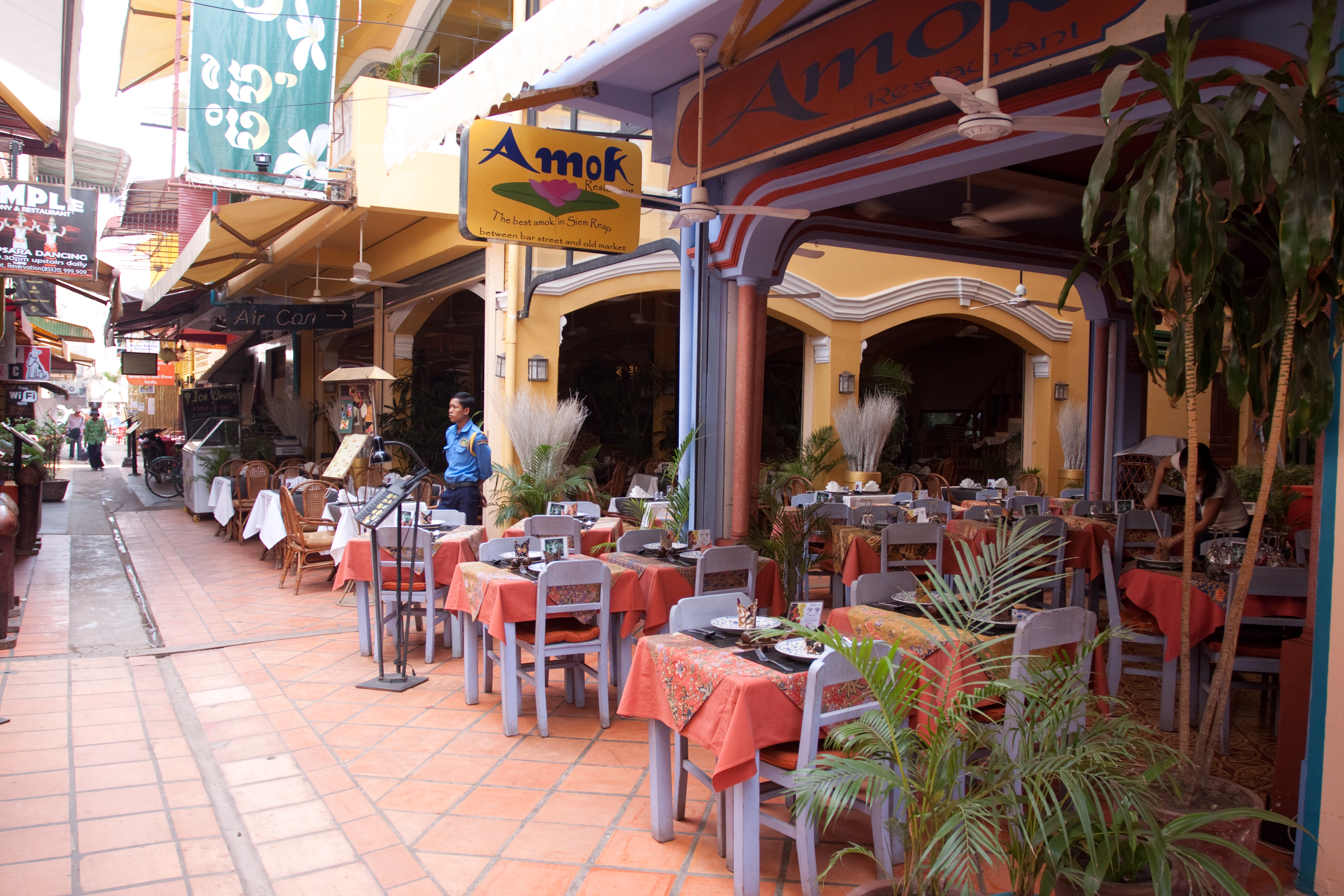 Restaurant in Siem Reap, Cambodia