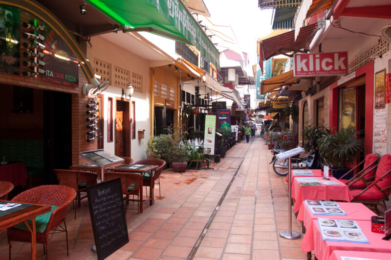 Restaurant in Siem Reap, Cambodia — Cambodia, Siem Reap, Restaurant, food, tourism
