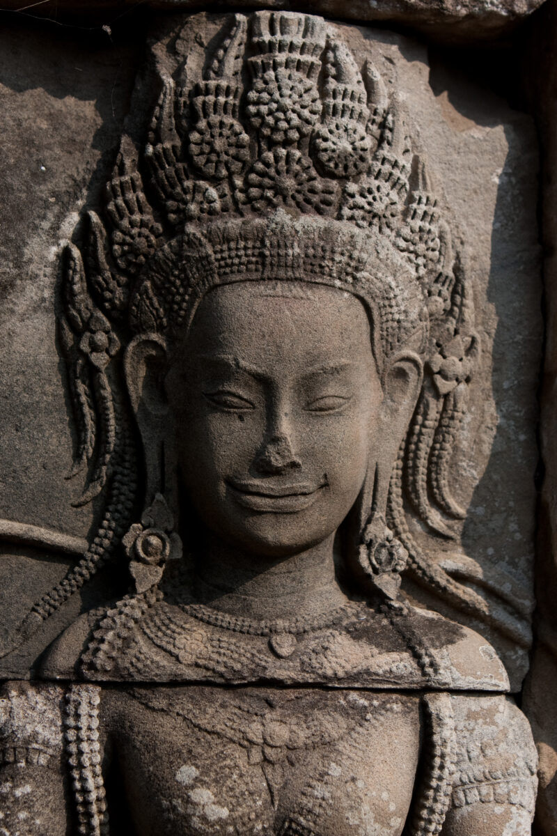 Angkor Wat in Cambodia — Stock image of the temple ruins of Angkor Wat complex near Siem Reap, Cambodia — Cambodia, Angkor Wat, Siem Reap, temple, temple ruins