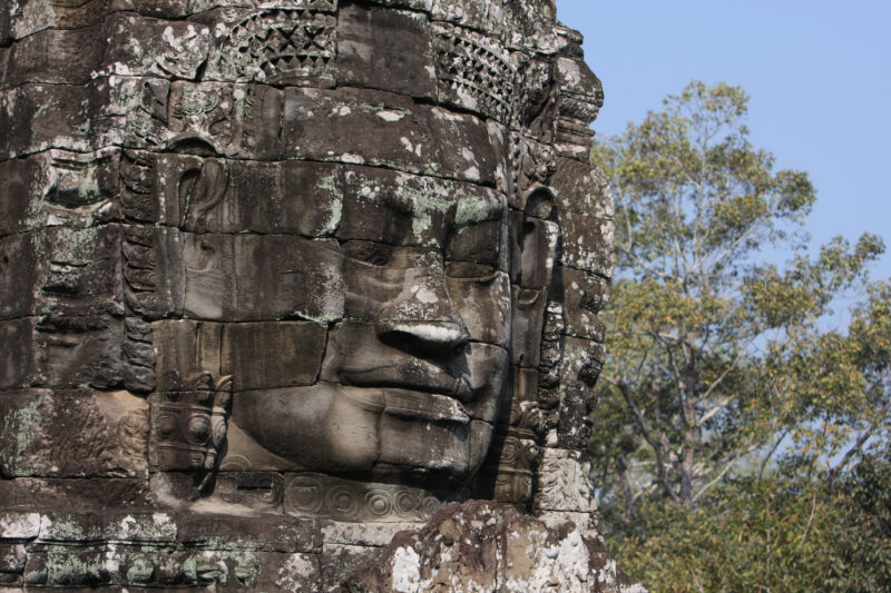 Angkor Wat in Cambodia — Stock image of the temple ruins of Angkor Wat complex near Siem Reap, Cambodia — Cambodia, Angkor Wat, Siem Reap, temple, temple ruins