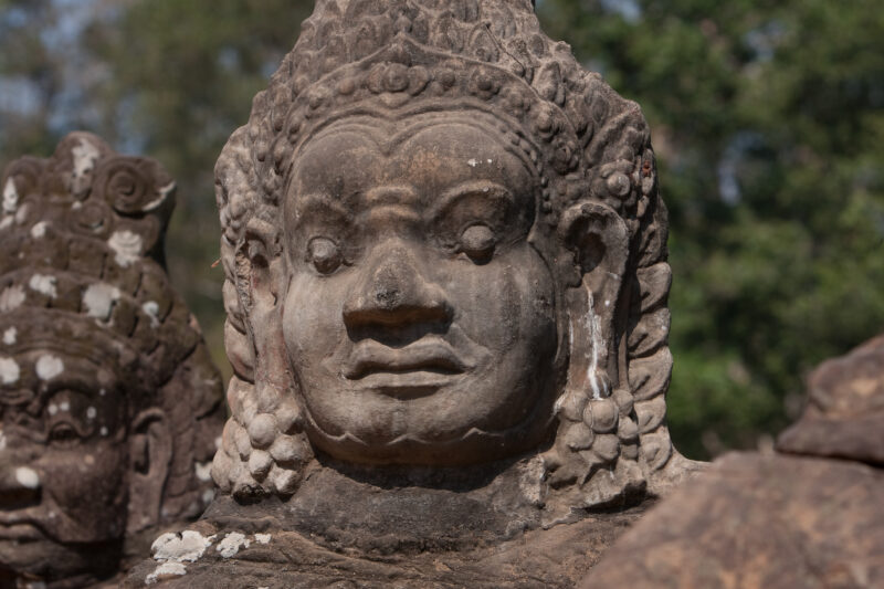 Angkor Wat in Cambodia — Stock image of the temple ruins of Angkor Wat complex near Siem Reap, Cambodia — Cambodia, Angkor Wat, Siem Reap, temple, temple ruins