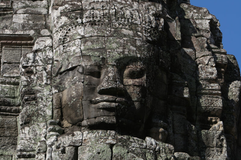 Angkor Wat in Cambodia — Stock image of the temple ruins of Angkor Wat complex near Siem Reap, Cambodia — Cambodia, Angkor Wat, Siem Reap, temple, temple ruins