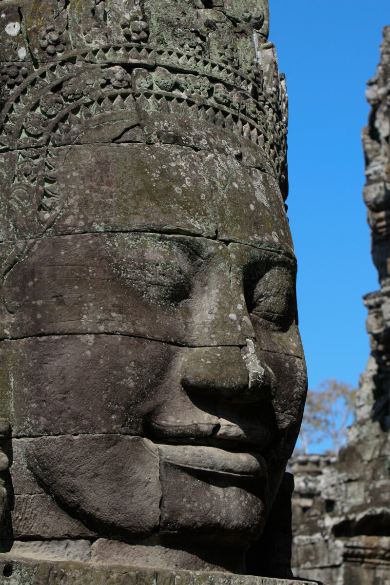 Angkor Wat in Cambodia — Stock image of the temple ruins of Angkor Wat complex near Siem Reap, Cambodia — Cambodia, Angkor Wat, Siem Reap, temple, temple ruins