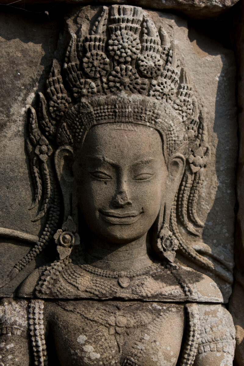 Angkor Wat in Cambodia — Stock image of the temple ruins of Angkor Wat complex near Siem Reap, Cambodia — Cambodia, Angkor Wat, Siem Reap, temple, temple ruins