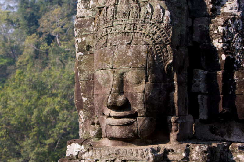 Angkor Wat in Cambodia — Stock image of the temple ruins of Angkor Wat complex near Siem Reap, Cambodia — Cambodia, Angkor Wat, Siem Reap, temple, temple ruins