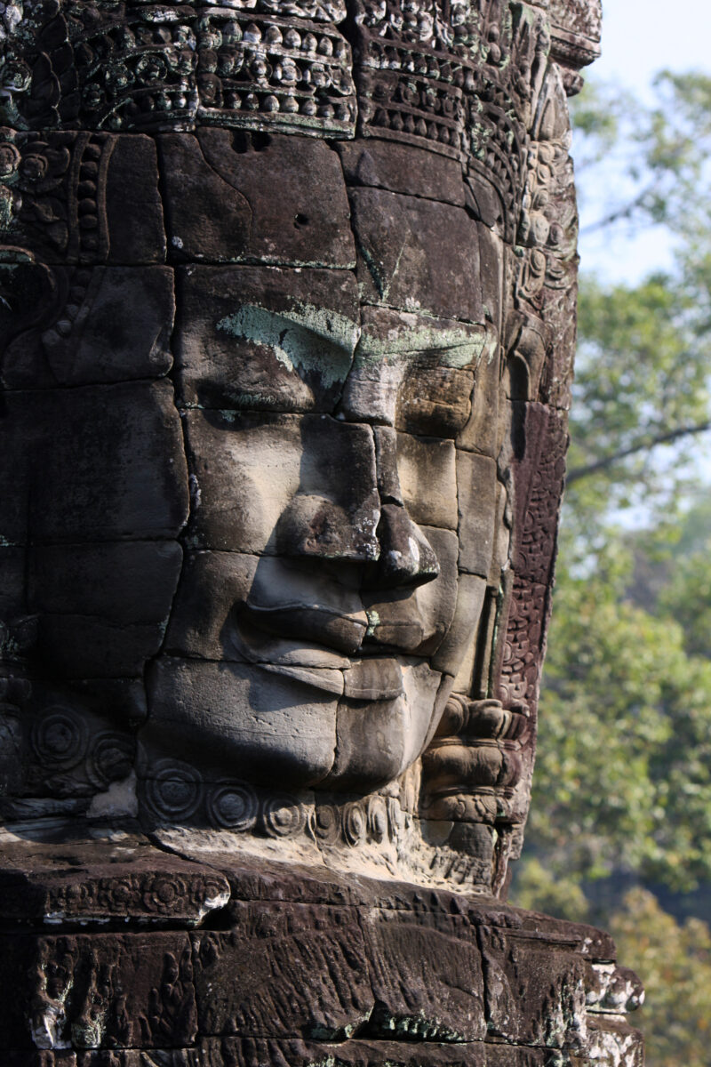 Angkor Wat in Cambodia — Stock image of the temple ruins of Angkor Wat complex near Siem Reap, Cambodia — Cambodia, Angkor Wat, Siem Reap, temple, temple ruins