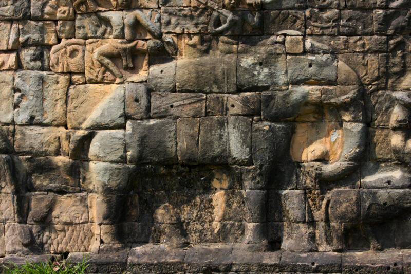 Angkor Wat in Cambodia — Stock image of the temple ruins of Angkor Wat complex near Siem Reap, Cambodia — Cambodia, Angkor Wat, Siem Reap, temple, temple ruins