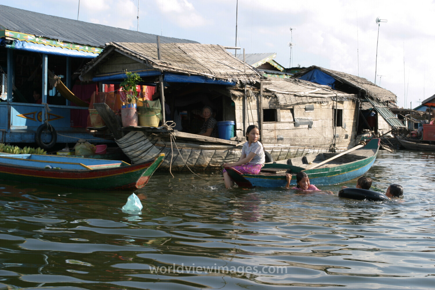 Life on Tonle Sap Lake in Cambodia