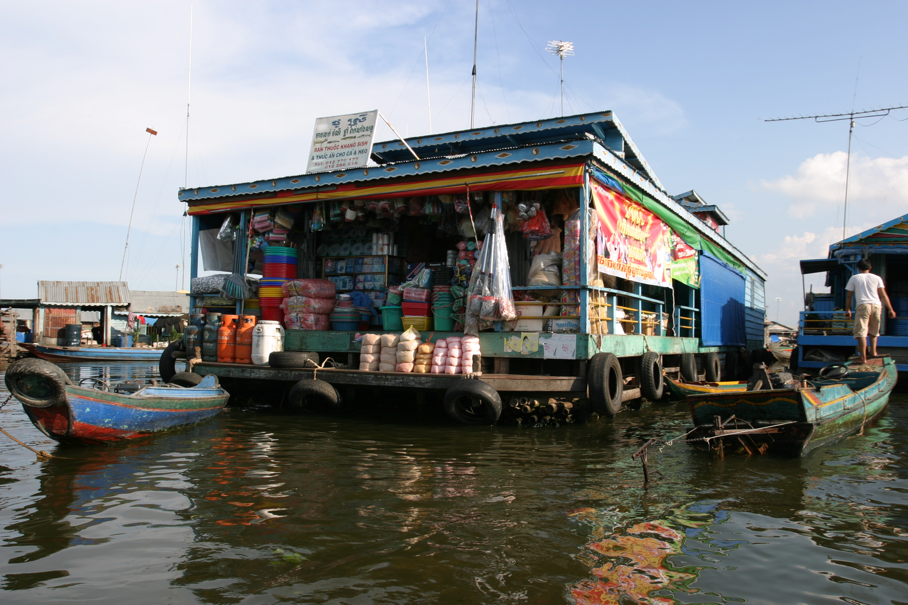 Life on Tonle Sap Lake in Cambodia