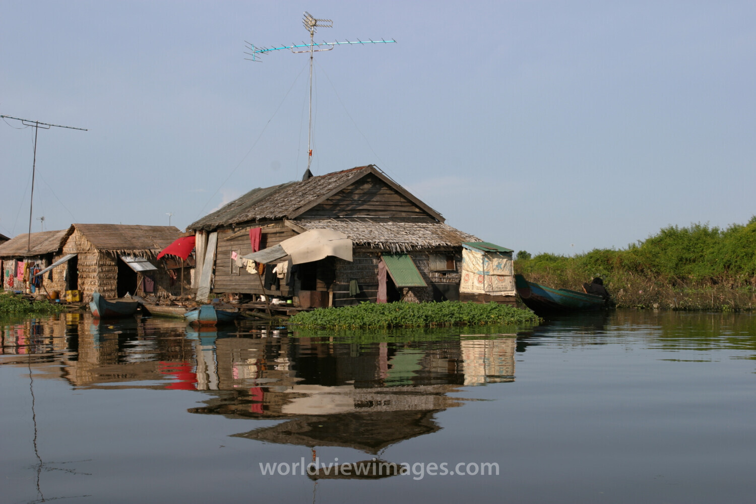 Life on Tonle Sap Lake in Cambodia