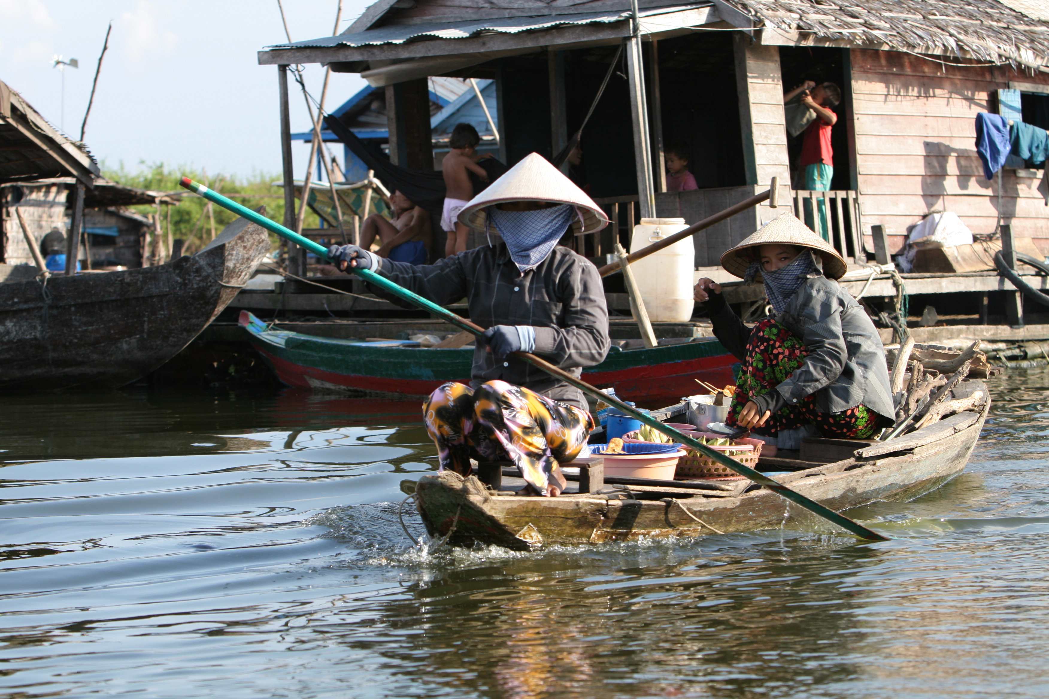 Life on Tonle Sap Lake in Cambodia