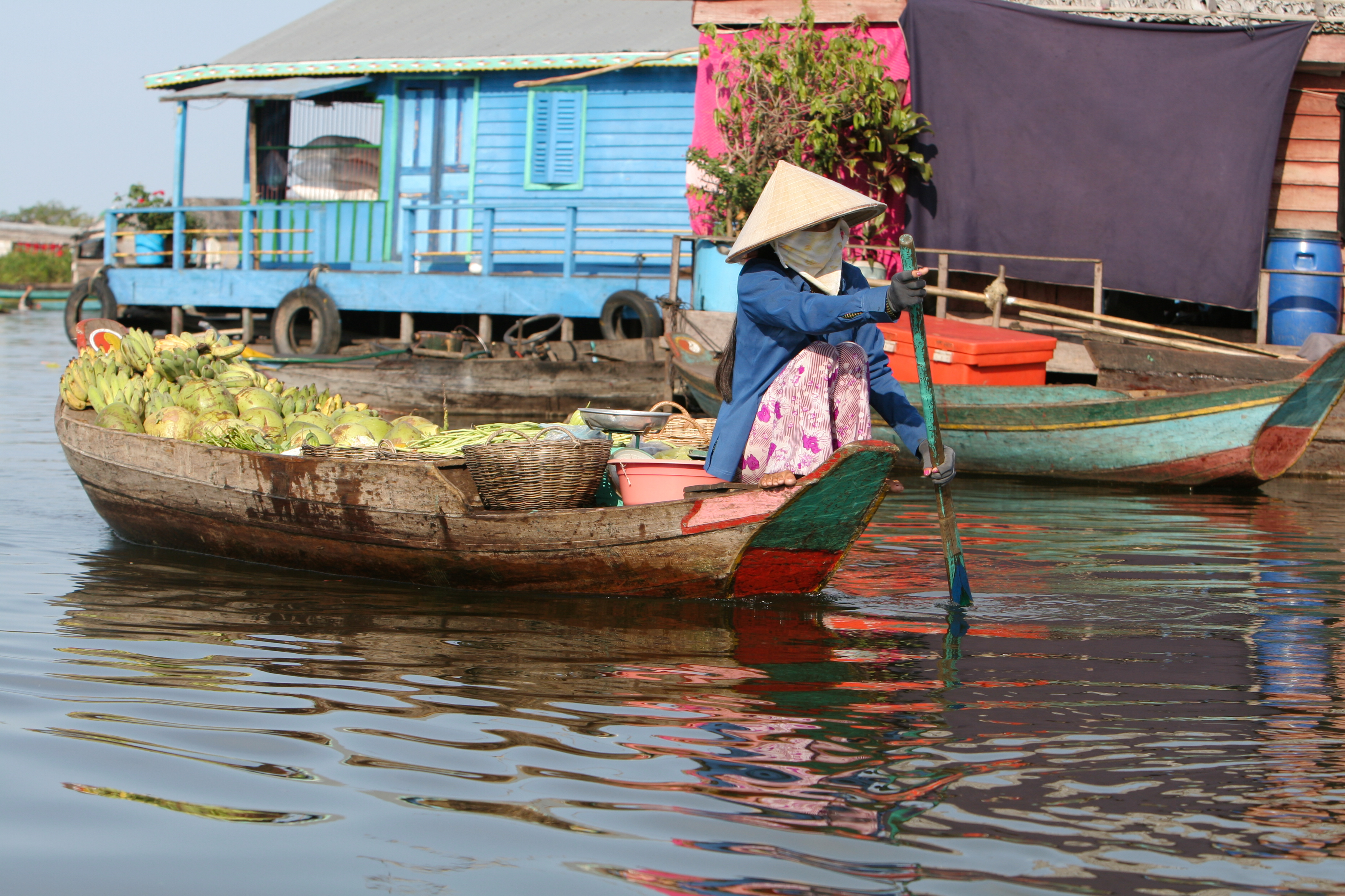 Life on Tonle Sap Lake in Cambodia