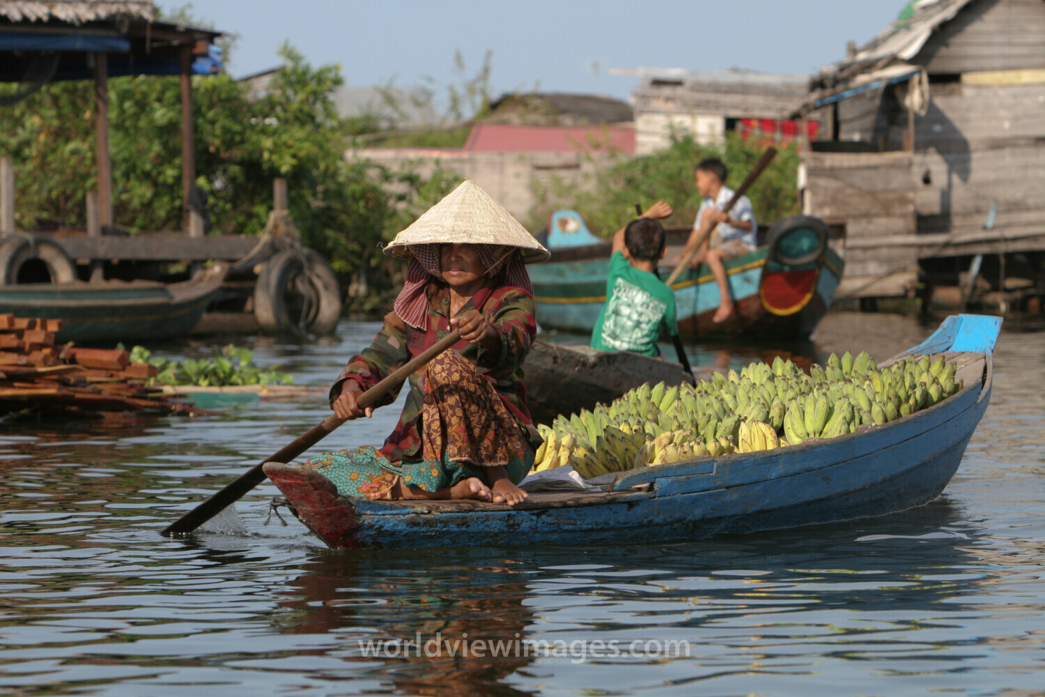 Life on Tonle Sap Lake in Cambodia