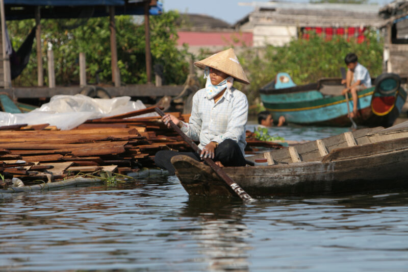 Life on Tonle Sap Lake in Cambodia