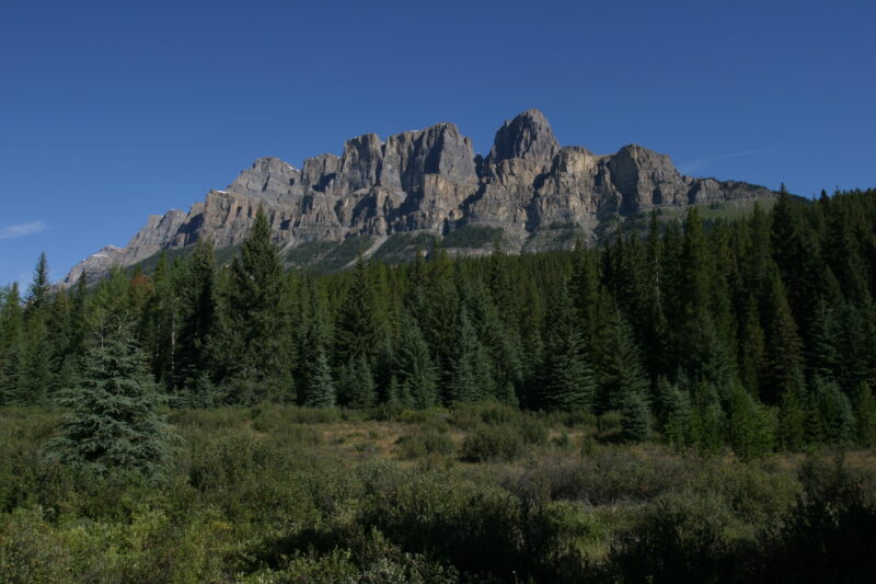Mountain Scene — Canada, Scenic, Alberta, Lakes mountians, Jasper