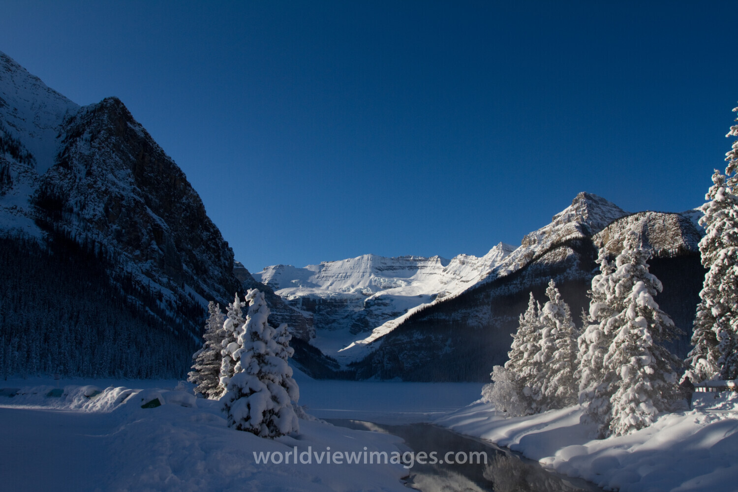 Lake Louise in Winter