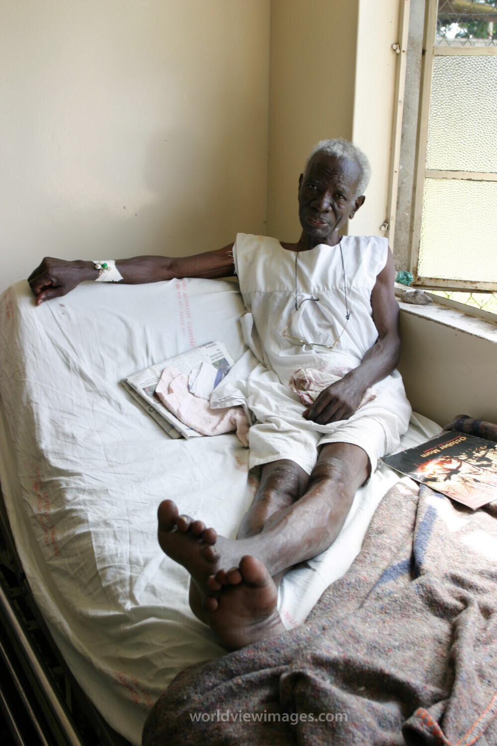 HIV/AIDS Patient in Hospital in Africa