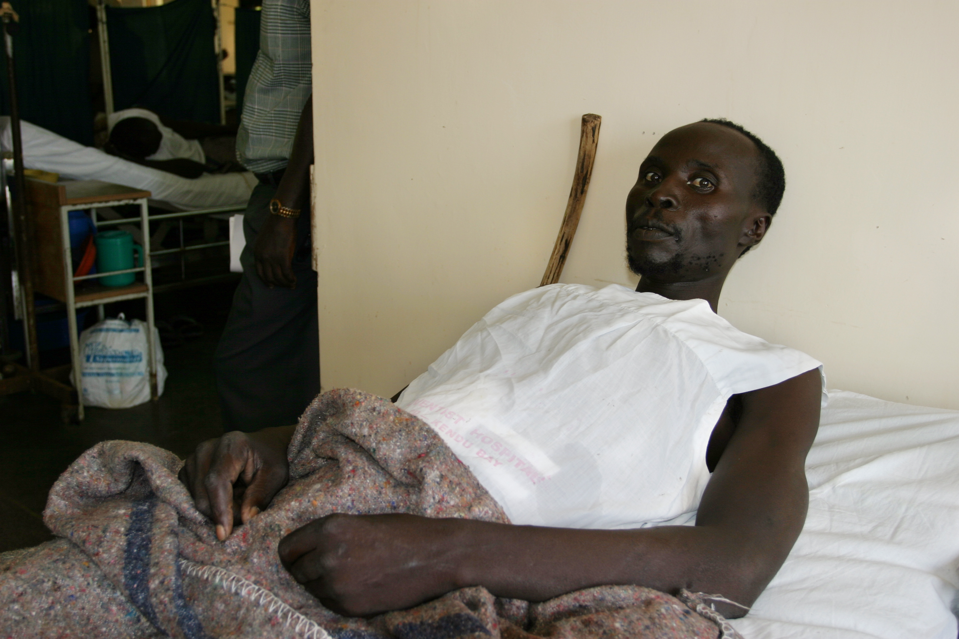 HIV/AIDS Patient in Hospital in Africa